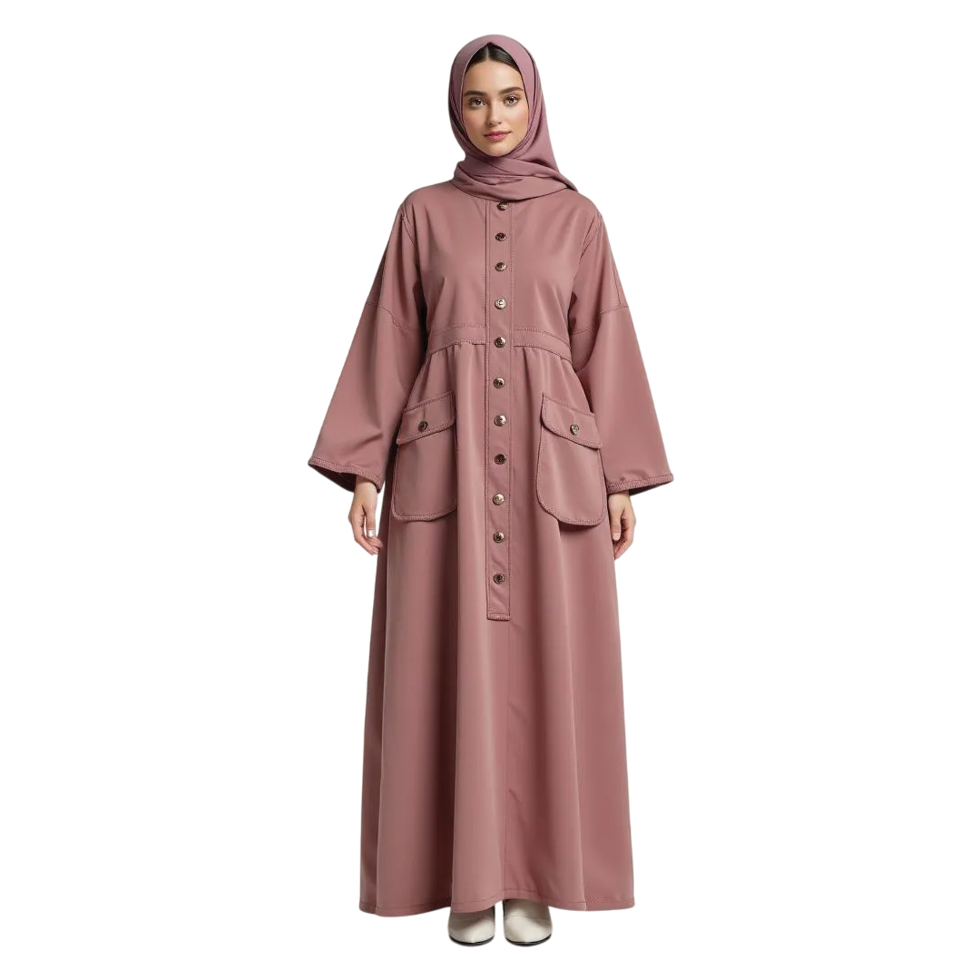 The "Rosewood Utility" Abaya