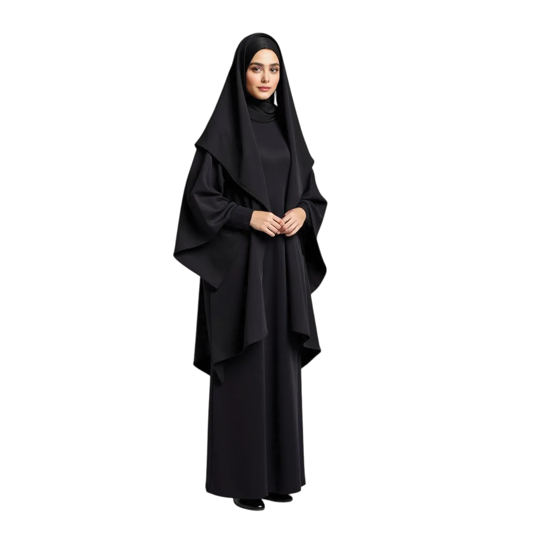 Sahar Layered Grace Premium Abaya | Abaya For Modest Women