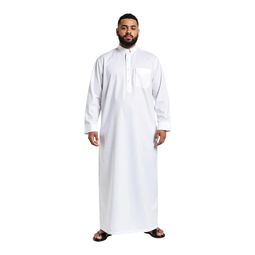 The "Eminence" Ivory White Premium Thobe
