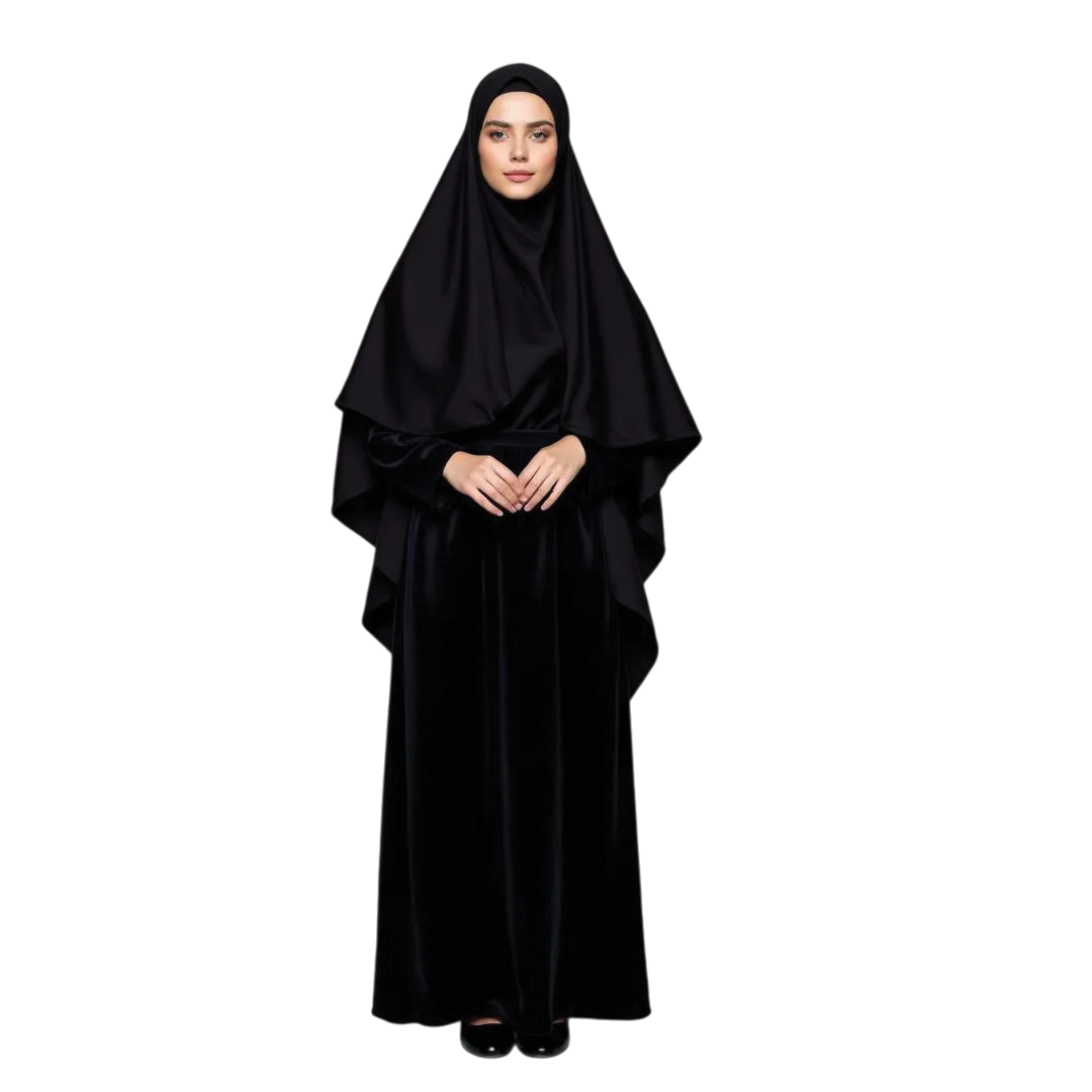 Emaan Modest Ensemble Abaya